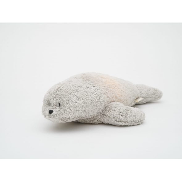 MOONIE USÍNÁČEK TULEŇ ORGANIC GREY - USÍNÁČCI ŠUMÍCÍ / S TLUKOTEM - PRO DĚTI