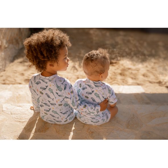 LITTLE DUTCH PLAVKY DLOUHÝ RUKÁV OCEAN SEA LIFE VEL. 86/92 - KOJENECKÉ PLAVKY - KOUPÁNÍ A ZDRAVÍ