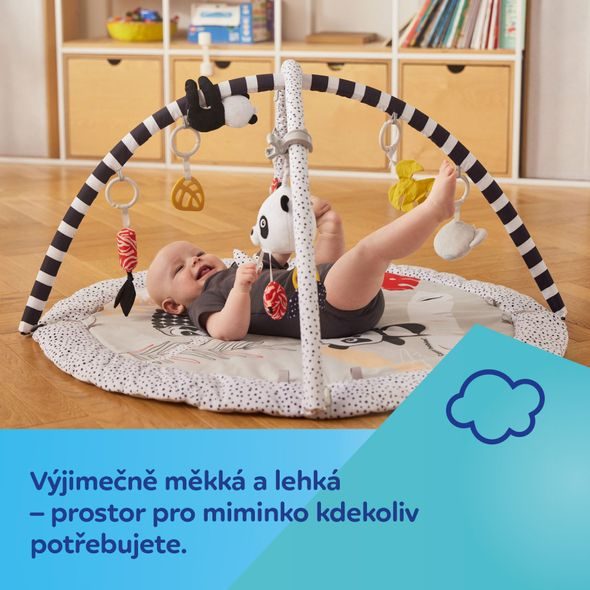 CANPOL BABIES SENZORICKÁ HRACÍ DEKA SE ZRCÁTKEM BABIESBOO - HRACÍ DEKY - PRO DĚTI