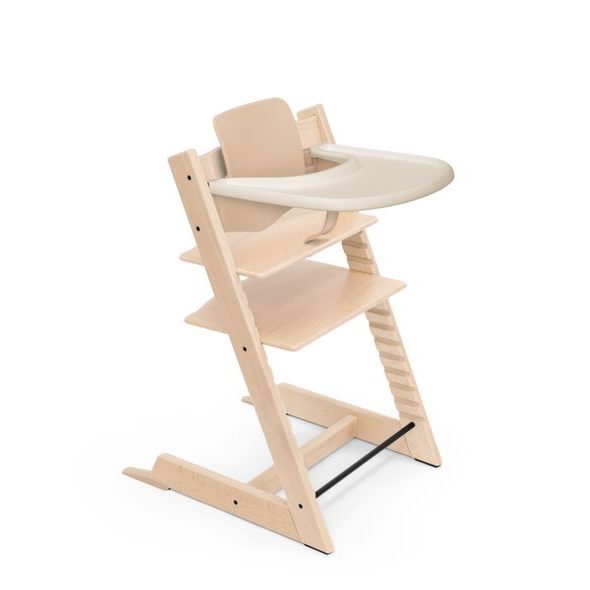 STOKKE® TRIPP TRAPP® + BABY SET ZDARMA - JÍDELNÍ ŽIDLIČKY DŘEVĚNÉ - KRMENÍ