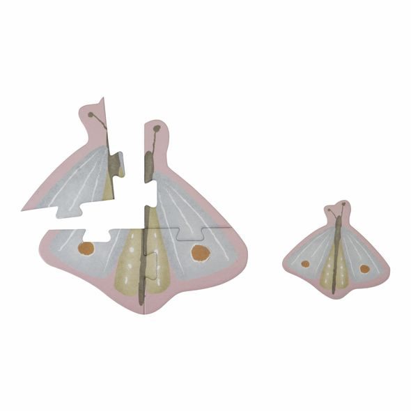 LITTLE DUTCH PUZZLE 6V1 - KVĚTINY A MOTÝLI - MOTORICKÉ A HRY - PRO DĚTI