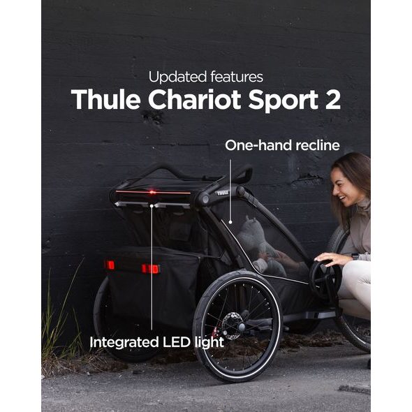 THULE CHARIOT SPORT 2 SINGLE - VOZÍKY ZA KOLO - NOŠENÍ & SPORT