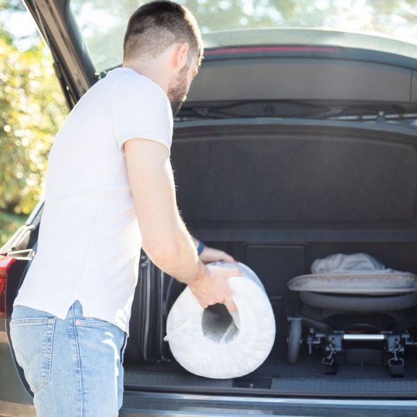 BABYMOOV CESTOVNÍ MATRACE COSY´LITE NOMAD 120X60CM - MATRACE DO POSTÝLKY - SPINKÁNÍ