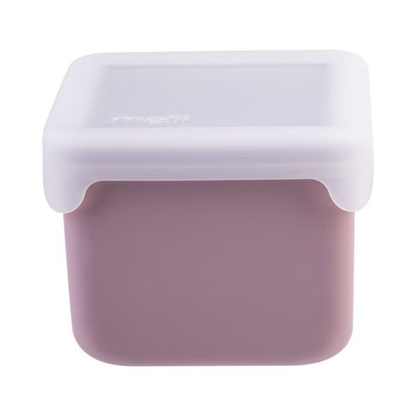 MELII SILIKONOVÉ KRABIČKY NA SVAČINU 237 ML, 2KS - RŮŽOVÉ - USKLADNĚNÍ JÍDLA - KRMENÍ