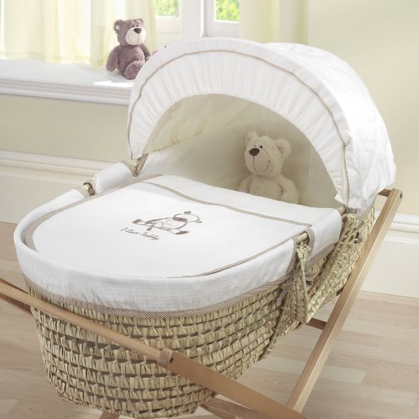 LOLLIPOP LANE PROUTĚNÝ KOŠÍK I LOVE TEDDY - KOŠÍKY A KOLÉBKY - SPINKÁNÍ