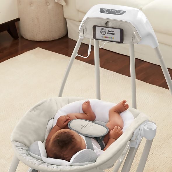 INGENUITY HOUPAČKA VELKÁ S KOLOTOČEM A ADAPTÉREM HOLDEN 0M+, DO 9KG, 2019 - LEHÁTKA A HOUPADLA - SPINKÁNÍ