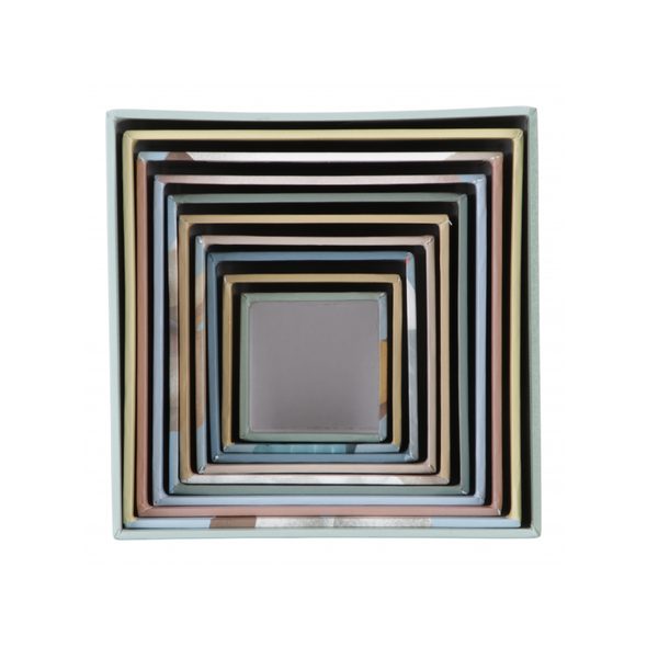 LITTLE DUTCH KOSTKY KOMÍN 10 KS FARMA - STOHOVACÍ HRAČKY - PRO DĚTI