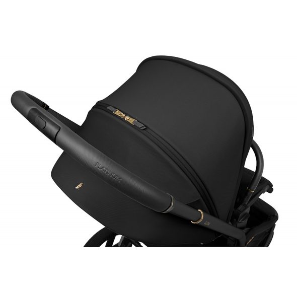 KIKKABOO KOČÁREK 2V1 GOYA PLATINUM BLACK - DVOJKOMBINACE - KOČÁRKY A PŘÍSLUŠENSTVÍ