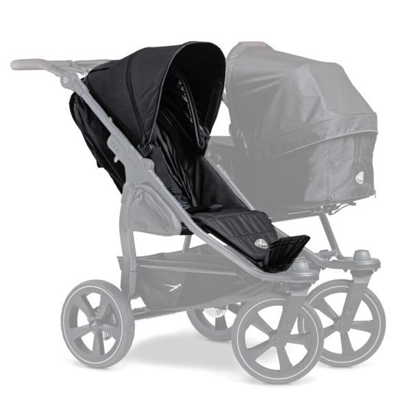 TFK STROLLER SEAT DUO2 BLACK - ŠPORTOVÉ NADSTAVBY - KOČÍKY A PRÍSLUŠENSTVO