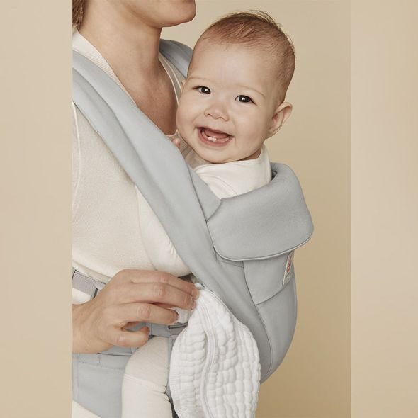 ERGOBABY OMNI DELUXE MESH - PEARL GREY - ERGONOMICKÁ NOSÍTKA - NOŠENÍ & SPORT