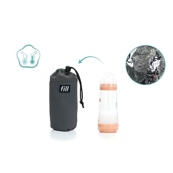 FILLIKID BATOH NA PLENY OSLO STONEGREY - PŘEBALOVACÍ BATOHY - KOČÁRKY A PŘÍSLUŠENSTVÍ