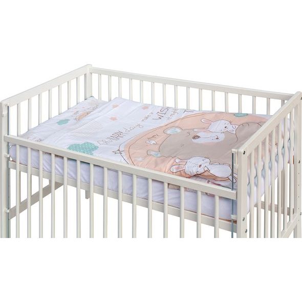 SCARLETT DĚTSKÁ POSTÝLKA S KOMPLETNÍ VÝBAVOU SCARLETT 120 X 60 CM - ERI - DŘEVĚNÉ POSTÝLKY - SPINKÁNÍ