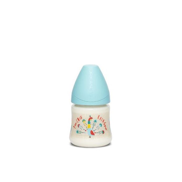 SUAVINEX LÁHEV KULATÁ SAVIČKA SILIKON 150ML - KOJENECKÉ LAHVE - KRMENÍ