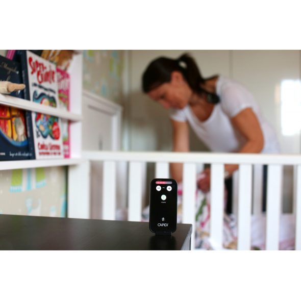 CAPIDI CHŮVIČKA BABYALARM BLACK - ELEKTRONICKÉ CHŮVIČKY - SPINKÁNÍ