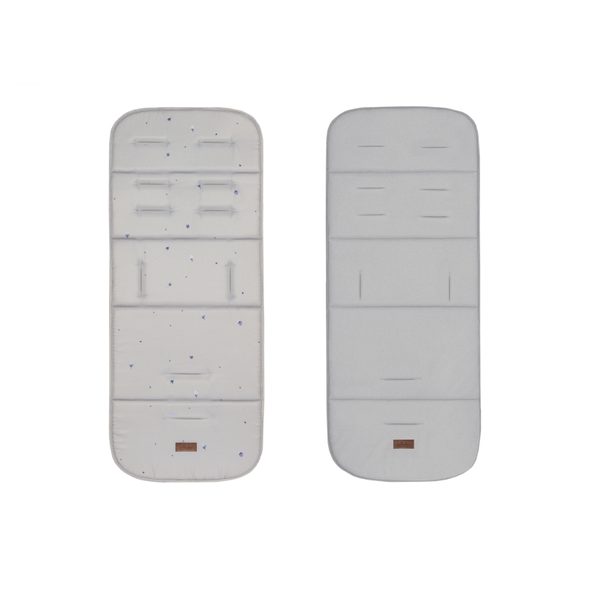 KIKKABOO SEDACÍ PODLOŽKA DO KOČÁRKU DREAMY FIELDS GREY - PODLOŽKY DO KOČÁRKU - KOČÁRKY A PŘÍSLUŠENSTVÍ