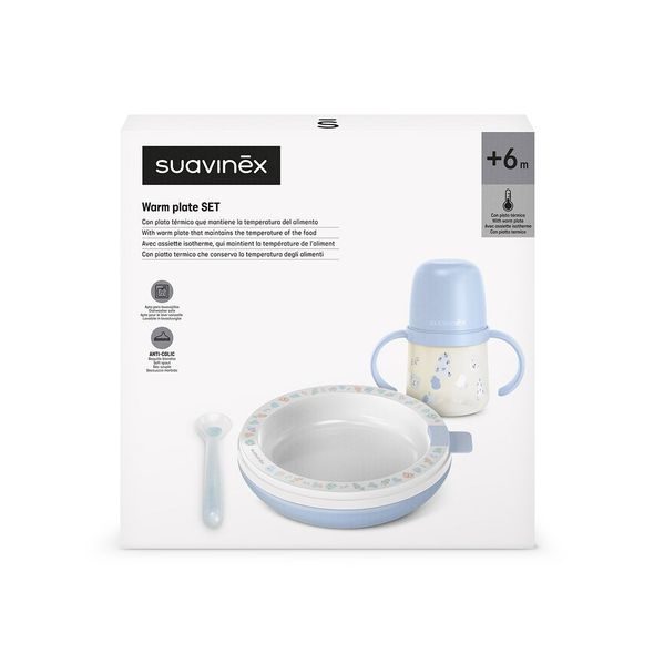 SUAVINEX JÍDELNÍ TERMO SET WILD&FREE +6 M - VÝHODNÉ SADY - KRMENÍ