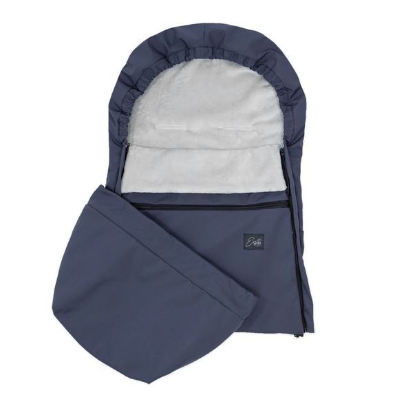 ESITO JARNÍ FUSAK DO KOČÁRKU SOFT MONO GREY - ŠEDÁ - FUSAKY DO KOČÁRKU - KOČÁRKY A PŘÍSLUŠENSTVÍ