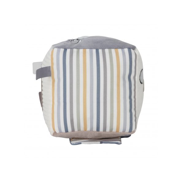 LITTLE DUTCH KOSTKA TEXTILNÍ KRÁLÍČEK MIFFY FLUFFY GREEN - SENZORICKÉ HRAČKY - PRO DĚTI