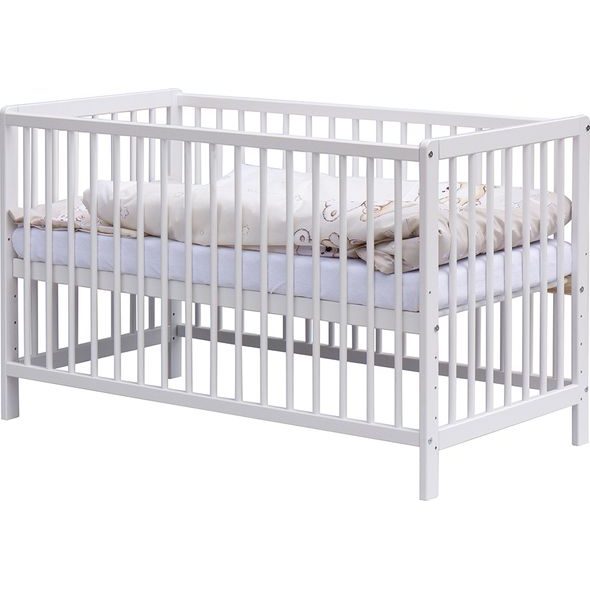 SCARLETT DĚTSKÁ POSTÝLKA S KOMPLETNÍ VÝBAVOU SCARLETT TORO 120 X 60 CM - BÉŽOVÁ - DŘEVĚNÉ POSTÝLKY - SPINKÁNÍ