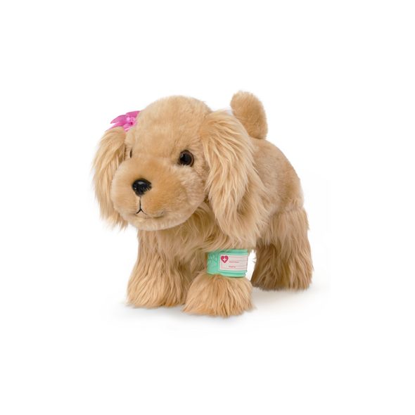 PUCCI PUPS KOKRŠPANĚL V KABELCE S VETERINÁŘSKOU SADOU - PLYŠOVÁ ZVÍŘATA - PRO DĚTI