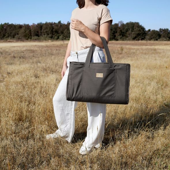 PALOPA CESTOVNÍ TAŠKA PRO PSY NOBO ANTHRACITE - PRO MAZLÍČKY - NOŠENÍ & SPORT