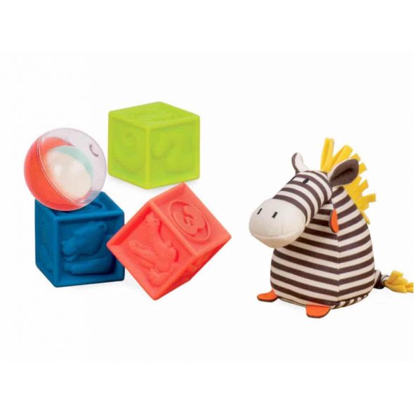 B-TOYS SADA HRAČEK WEE B. READY - KOUSÁTKA - PRO DĚTI