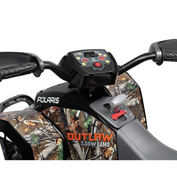 PEG PEREGO POLARIS OUTLAW CAMO 330W VOZIDLA 12V - 2 MOTORY - ELEKTRICKÁ VOZÍTKA - PRO DĚTI