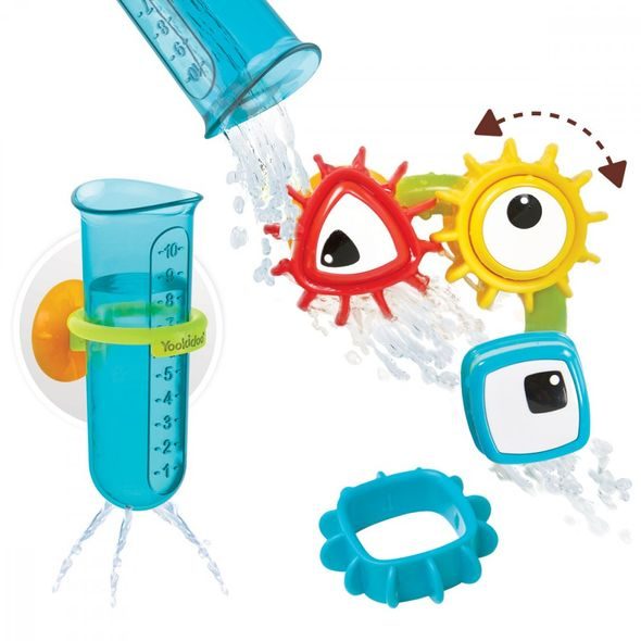 YOOKIDOO OZUBENÉ TVARY DO VANY - HRAČKY DO VANY - PRO DĚTI