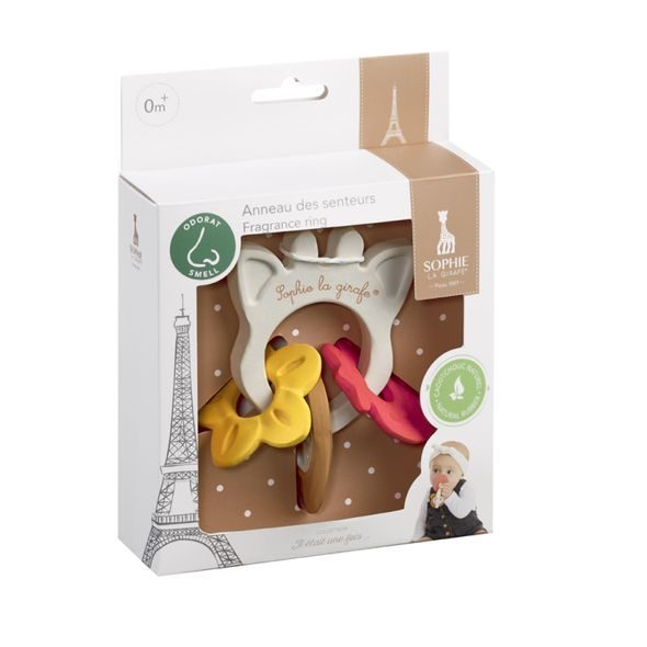 VULLI KROUŽEK S VŮNĚMI ŽIRAFA SOPHIE - KOUSÁTKA - PRO DĚTI