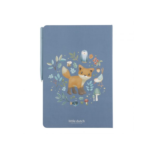 LITTLE DUTCH KRESLICÍ TABLET BLUE FOREST FRIENDS - FOREST FRIENDS - PRO DĚTI
