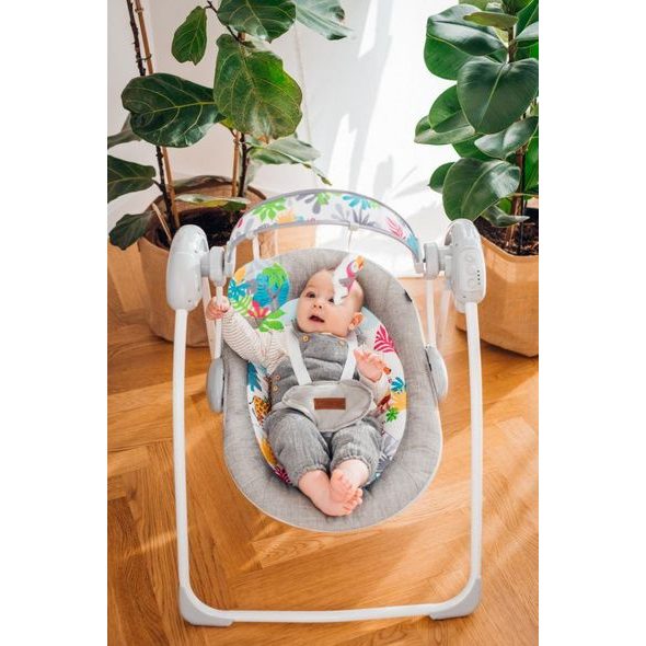 MOMI VIBRUJÍCÍ LEHÁTKO TULI DODO - LEHÁTKA A HOUPADLA - SPINKÁNÍ