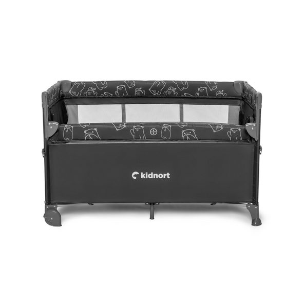 KIDNORT CESTOVNÍ POSTÝLKA KIDNORT NÄSTE TMAVĚ ŠEDÁ - CESTOVNÍ POSTÝLKY - SPINKÁNÍ