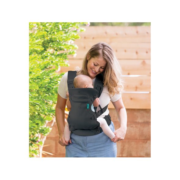 INFANTINO NOSÍTKO FLIP 4V1 LIGHT & AIRY CONVERTIBLE DARK GREY - ERGONOMICKÁ NOSÍTKA - NOŠENÍ & SPORT