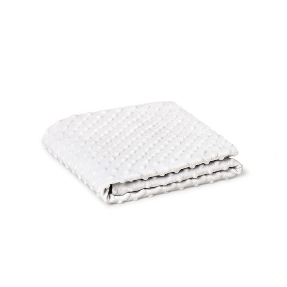 INTERBABY DEKA EXTRA MĚKKÁ KULIČKY - BÍLÁ - DĚTSKÉ DEKY PRO MIMINKA - SPINKÁNÍ