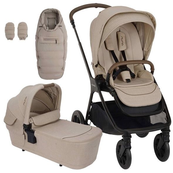 NUNA TRIV™ LX + LYTL™ + ZIMNÍ SADA COSMOPOLITAN - KOMBINACE S PŘÍSLUŠENSTVÍM - KOČÁRKY A PŘÍSLUŠENSTVÍ