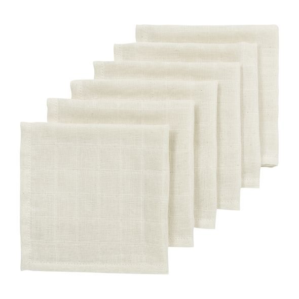 MEYCO SADA PLENEK 30X30 CM (6KS) - NATURE - LÁTKOVÉ PLENY ALL IN ONE - PŘEBALOVÁNÍ