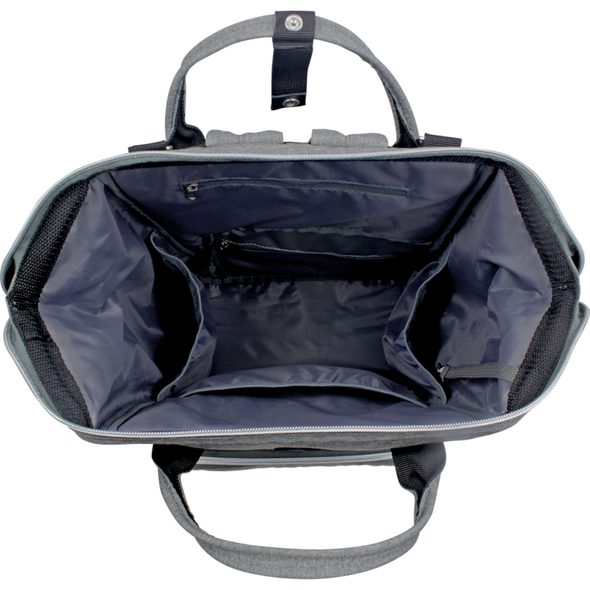 DOOKY PŘEBALOVACÍ BATOH LARGE GREY MELANGE - PŘEBALOVACÍ BATOHY - KOČÁRKY A PŘÍSLUŠENSTVÍ