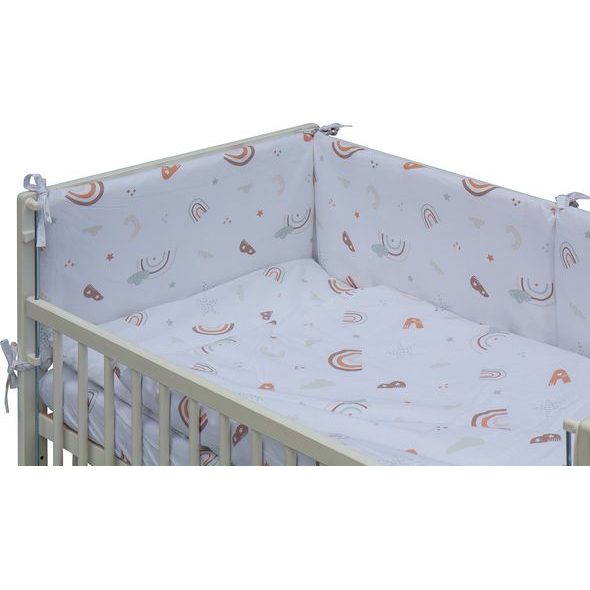 SCARLETT DĚTSKÁ POSTÝLKA S KOMPLETNÍ VÝBAVOU SCARLETT 120 X 60 CM - MONTA - DŘEVĚNÉ POSTÝLKY - SPINKÁNÍ