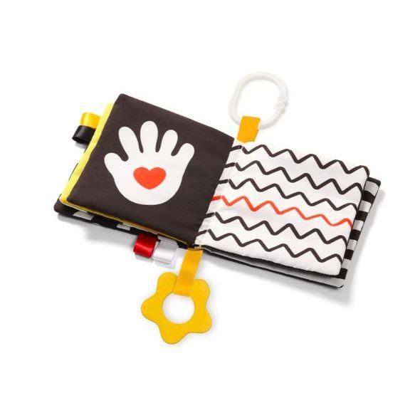 BABYONO KNÍŽKA NA HRANÍ MY CONTRAST BOOK - KNÍŽKY PRO NEJMENŠÍ - PRO DĚTI