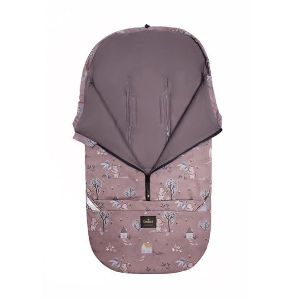 EMITEX FUSAK 2V1 COCOON SOFTSHELL BEARKINS - FUSAKY DO KOČÁRKU - KOČÁRKY A PŘÍSLUŠENSTVÍ