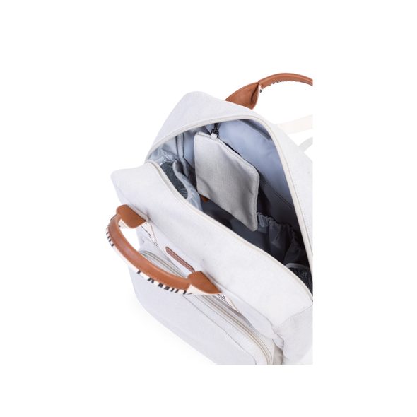 CHILDHOME PŘEBALOVACÍ BATOH FAMILY CLUB OFF WHITE - PŘEBALOVACÍ BATOHY - KOČÁRKY A PŘÍSLUŠENSTVÍ