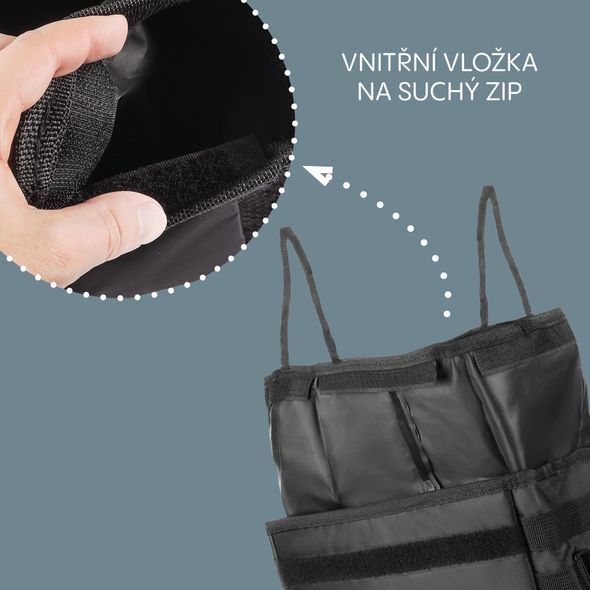 ZOPA ODPADKOVÝ KOŠ DO AUTA VODOTĚSNÝ S VÍKEM - AUTODOPLŇKY RŮZNÉ - AUTOSEDAČKY A PŘÍSLUŠENSTVÍ