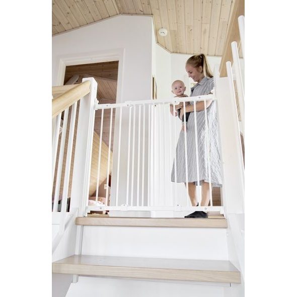 BABY DAN ZÁBRANA BABYDAN EBBA WHITE 67-105,5 CM KOV, ŠROUBOVACÍ - BEZPEČNOST DĚTÍ V DOMÁCNOSTI - KOUPÁNÍ A ZDRAVÍ