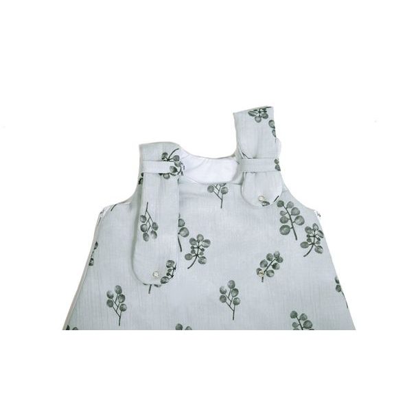 EMITEX ROSTOUCÍ SPACÍ PYTEL MUŠELÍN GREY BLOOMS - FUSAKY DO KOČÁRKU - KOČÁRKY A PŘÍSLUŠENSTVÍ