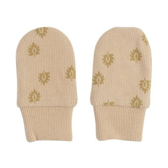 LODGER MITTENS PRINT RIB LINEN - RUKAVIČKY, ŠÁTKY, NÁKRČNÍKY - PRO DĚTI