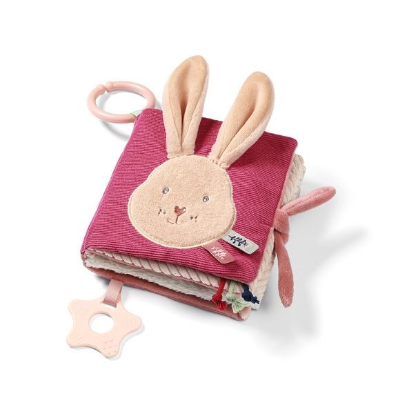 BABYONO KNÍŽKA SENZORICKÁ RABBIT KARO 0M+ - KNÍŽKY PRO NEJMENŠÍ - PRO DĚTI