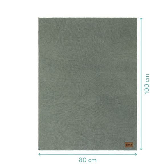 FILLIKID PLETENÁ DĚTSKÁ DEKA COSY GREEN - DĚTSKÉ DEKY PRO MIMINKA - SPINKÁNÍ