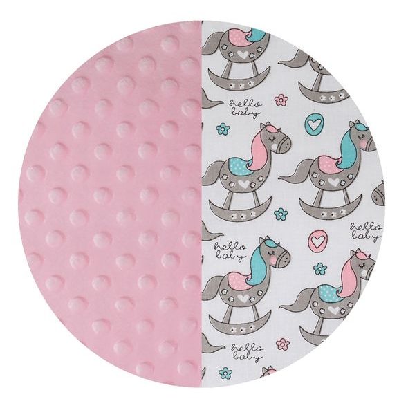 TOMI DEKA MINKY KONÍK - DĚTSKÉ DEKY PRO MIMINKA - SPINKÁNÍ
