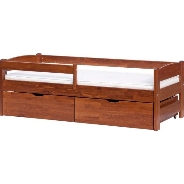 SCARLETT ŠUPLÍKY K POSTELI SISI 2KUSY- OŘECH - DŘEVĚNÉ POSTÝLKY - SPINKÁNÍ