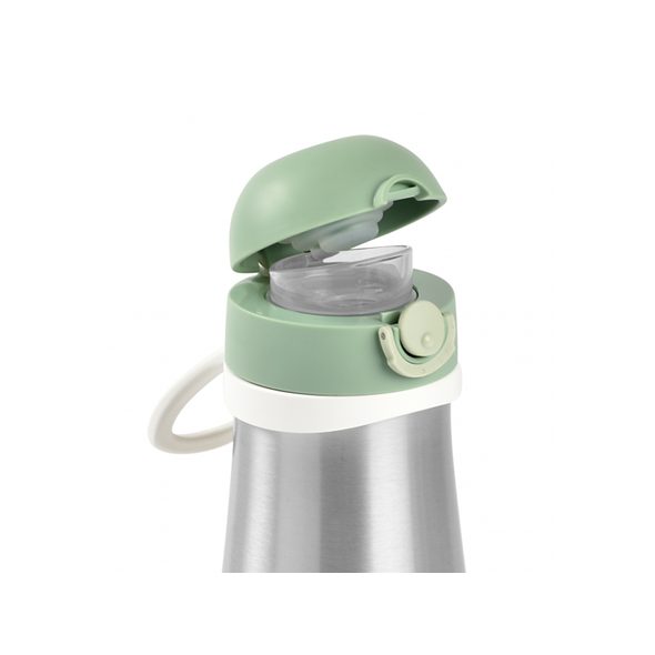 BEABA HRNEK TERMOIZOLAČNÍ NEREZ 350ML SAGE GREEN - TERMOOBALY A TERMOSKY - KRMENÍ